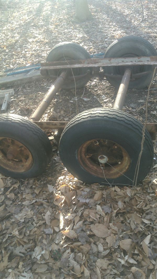 Heavy duty tandem trailer axles for Sale in Ravenna, OH OfferUp