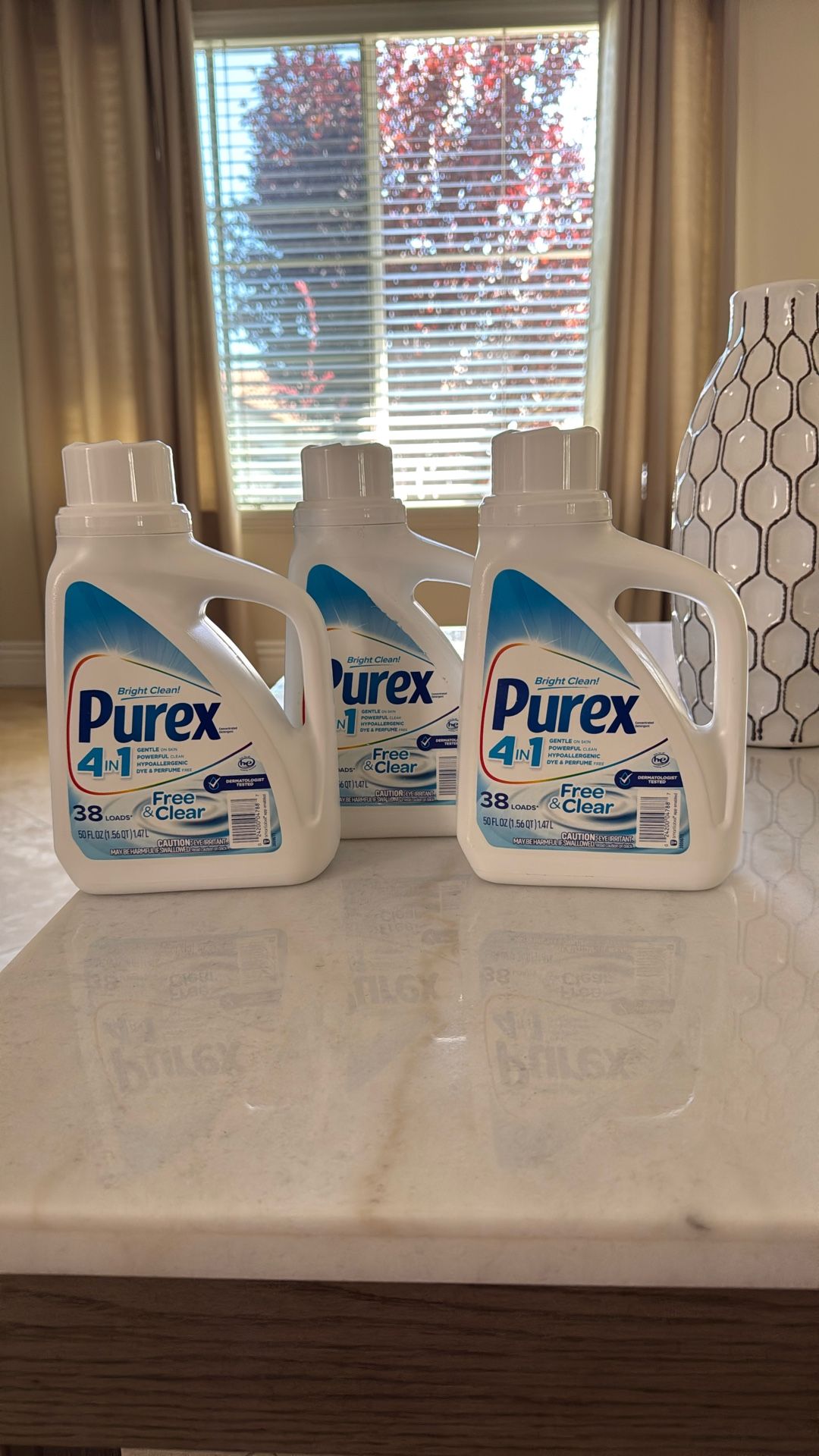 Purex Detergent 50oz Each ( Free & Clear)