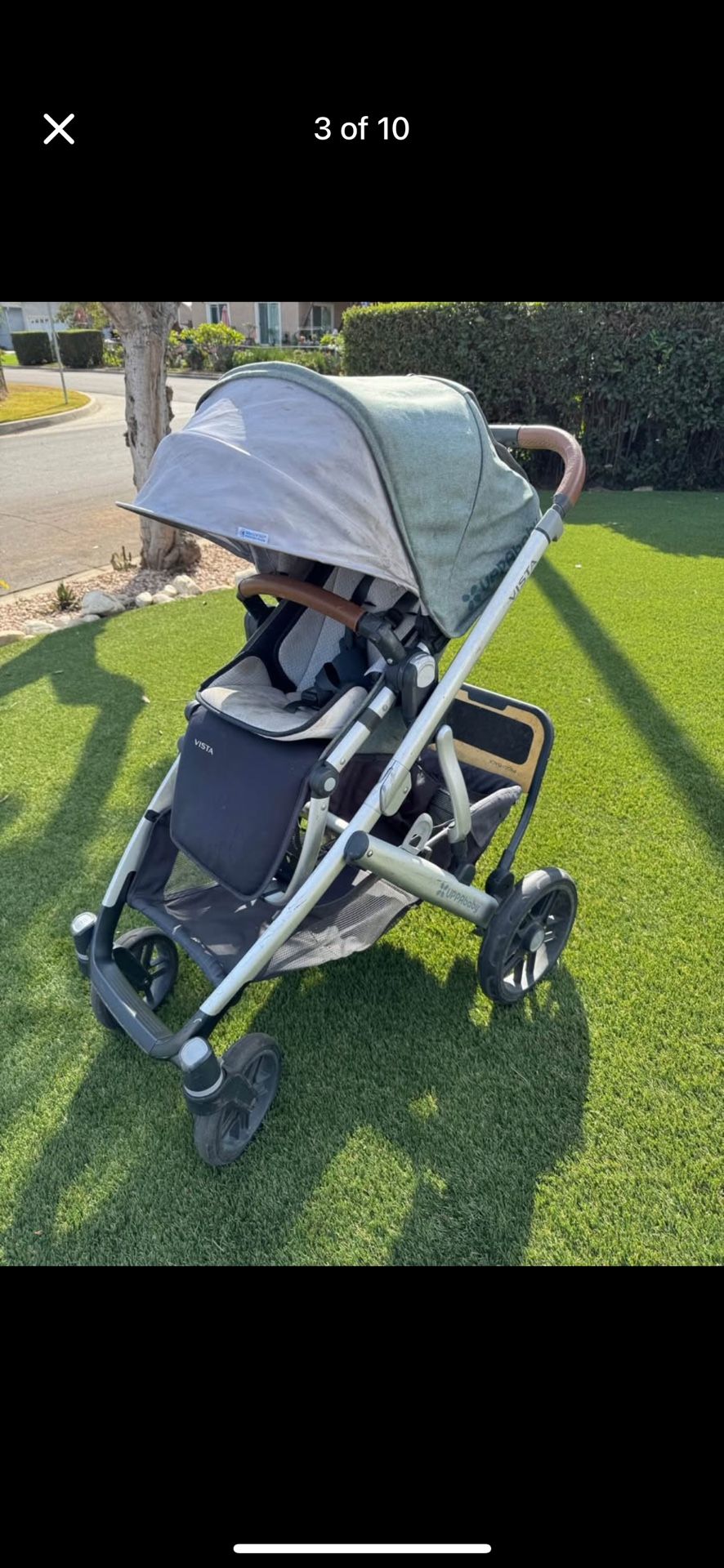 UppaBaby Stroller-skateboard and travel Cover