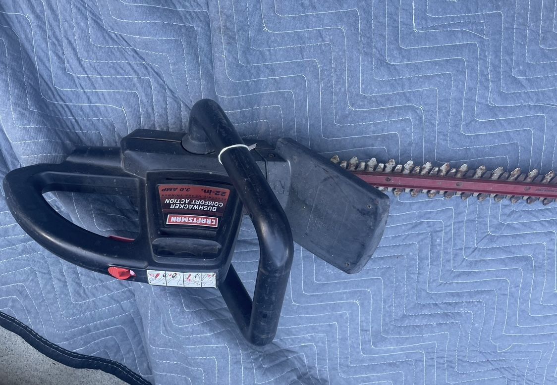 Craftsman hedge trimmer