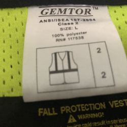 Gemtor Safety Harness Straps Built Into Vest