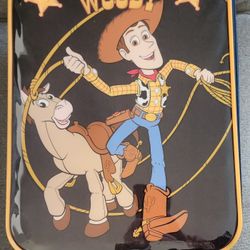 Disney Store Toy Story Buzz & Woody Rolling Kids Luggage