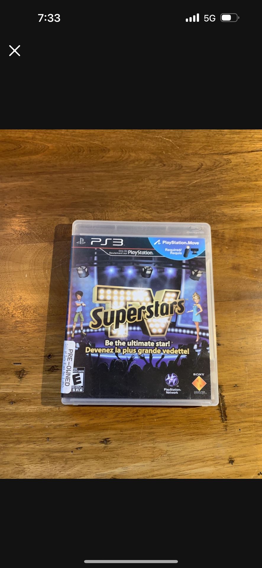 PlayStation 3 PS3 Tv Superstars