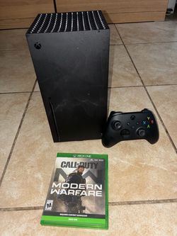 Xbox Series X Console with Controller and Game