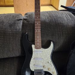 Fender Squire Cxs Strat Guitar. Excellent Condition Made By Axl