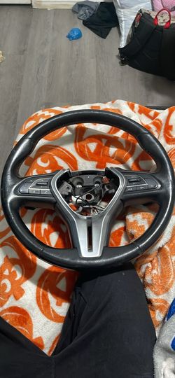 q50 steering wheel with paddles