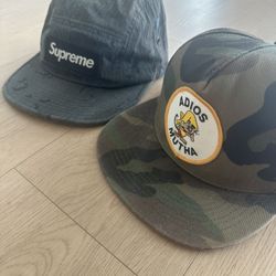 Two Supreme Camo Hats - Combo Bundle 