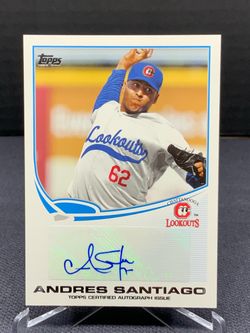 2013 Topps Pro Debut Autographs Andres Santiago