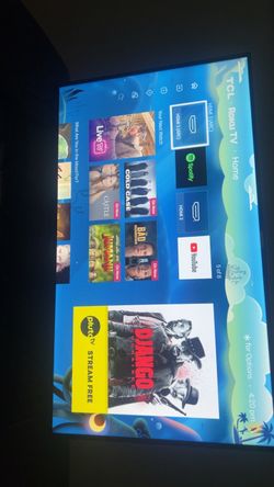 Flat Screen TV with Stand