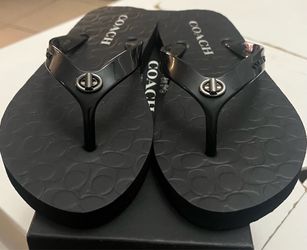 Coach sandals  size 5 for women