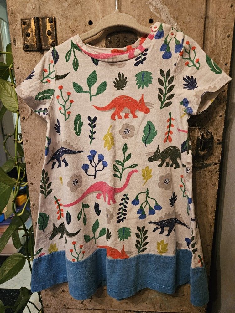 Mini Boden Dinosaur Flora Dress
Size 2-3T