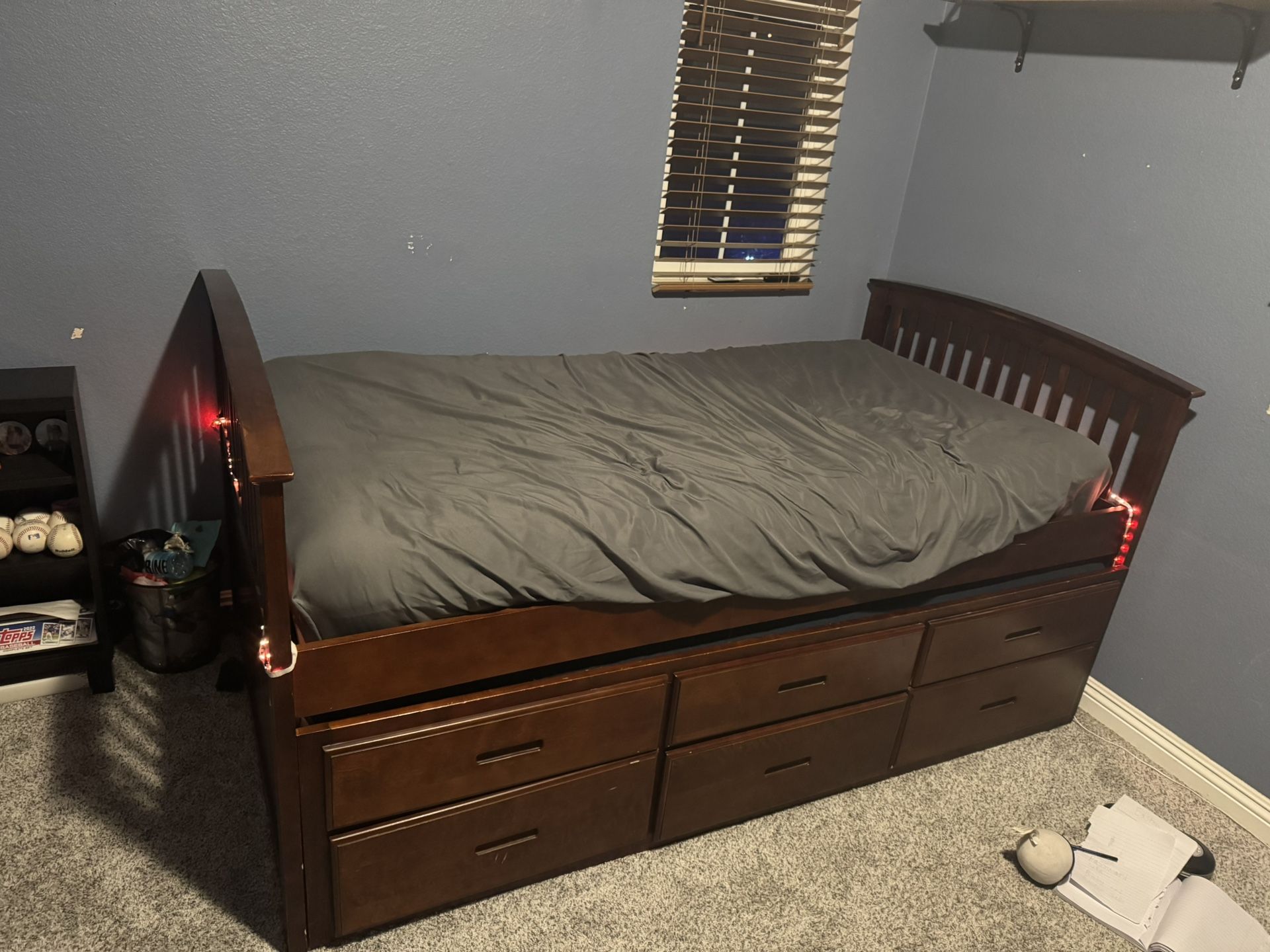 Twin Bed With Twin Trundle And Storage