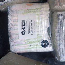 Baby Diapers. Size 3