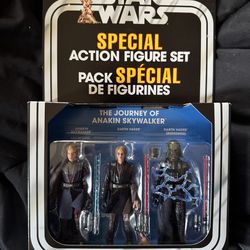 Star Wars Vintage Collection Journey Of Anakin Skywalker Special Set 3.75”