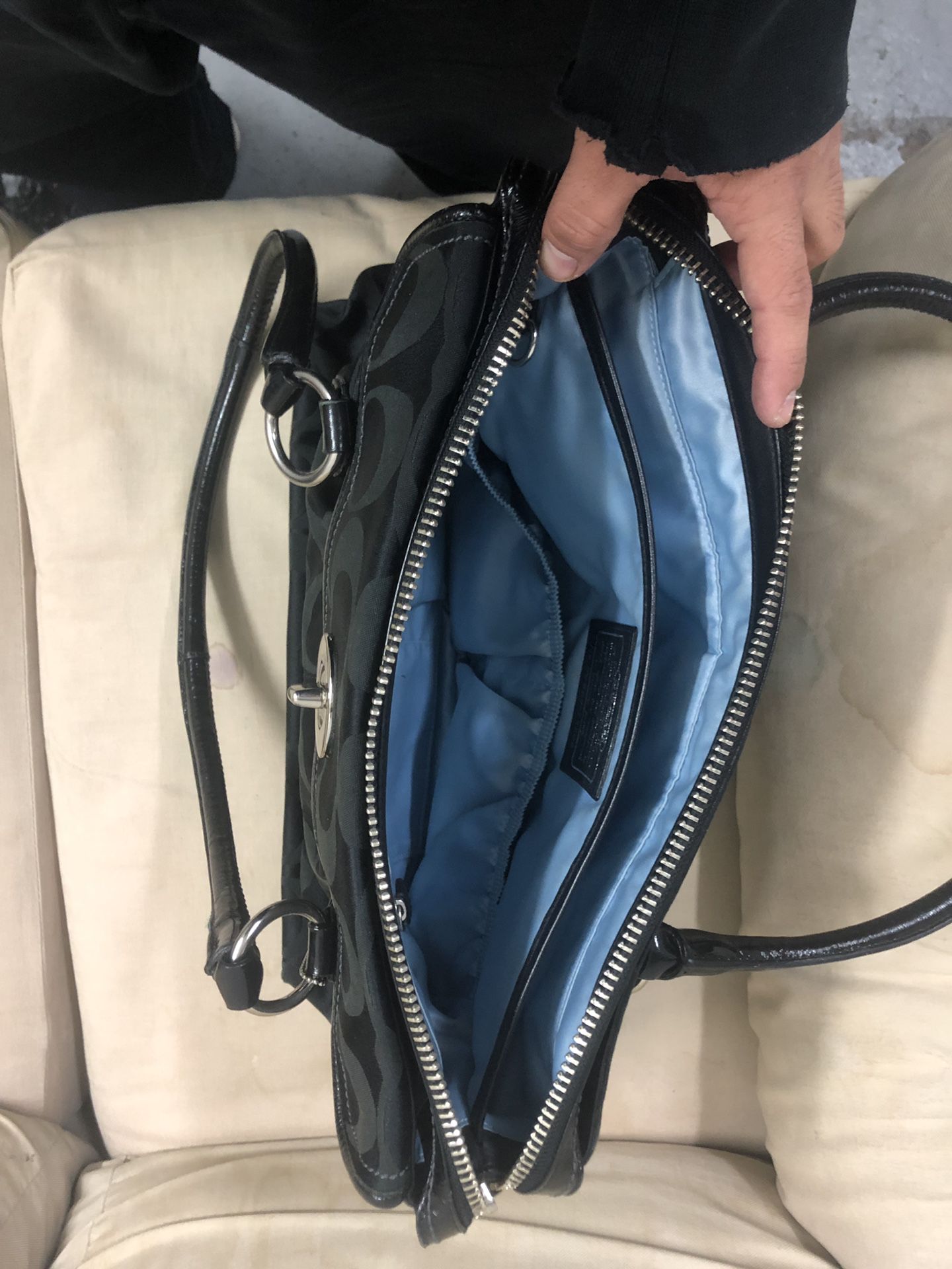 Coach Denim Tote Bag. for Sale in Ossining, NY - OfferUp