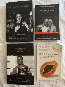Tucker Max Set 4 Books Love Relationships Sex 