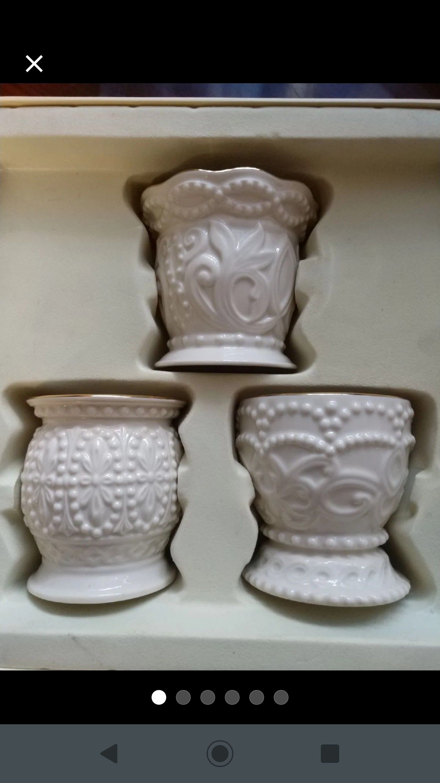 Lenox Votive Candle Holders