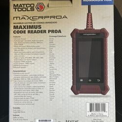 Matco Code Reader and Live Data Graph