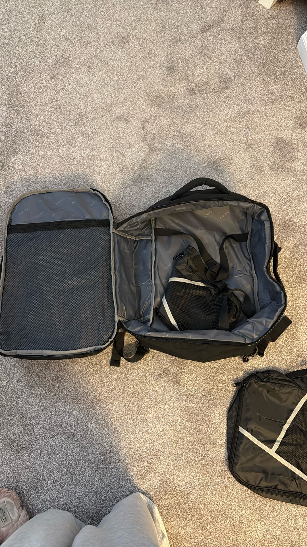 Travel backpack