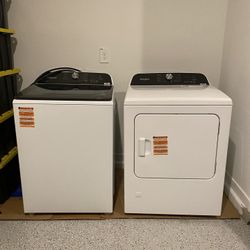 Brand New Washer & Gas Dryer Set
