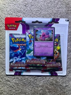 Paldea Evolved 3 Pack Blister [Tinkatink]