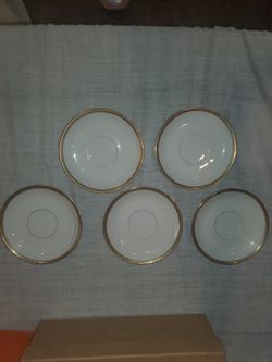 Haviland Limoges France China 5.5 Plates X5