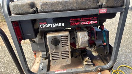 Craftsma 4200 watt generator
