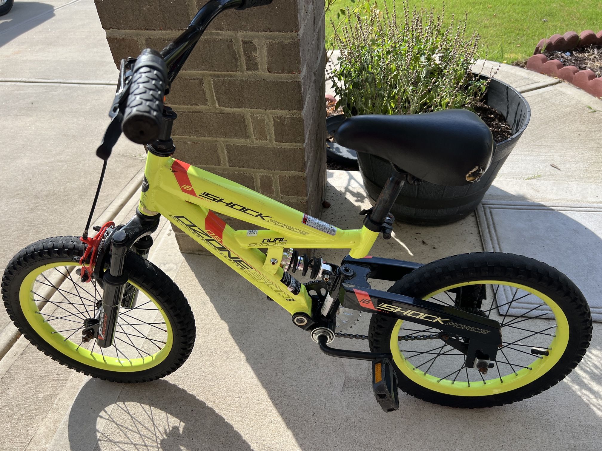 Ozone 16” Kids Bike For Boys