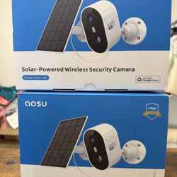 Solar-Powered Wireless Security Camera 