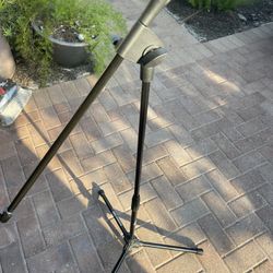 Tripod Microphone Stand With Microphone Holder  