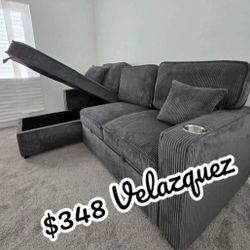 ✅️✅️Convertible Sectional W/ Cup Holder & W/ USB Port✅️