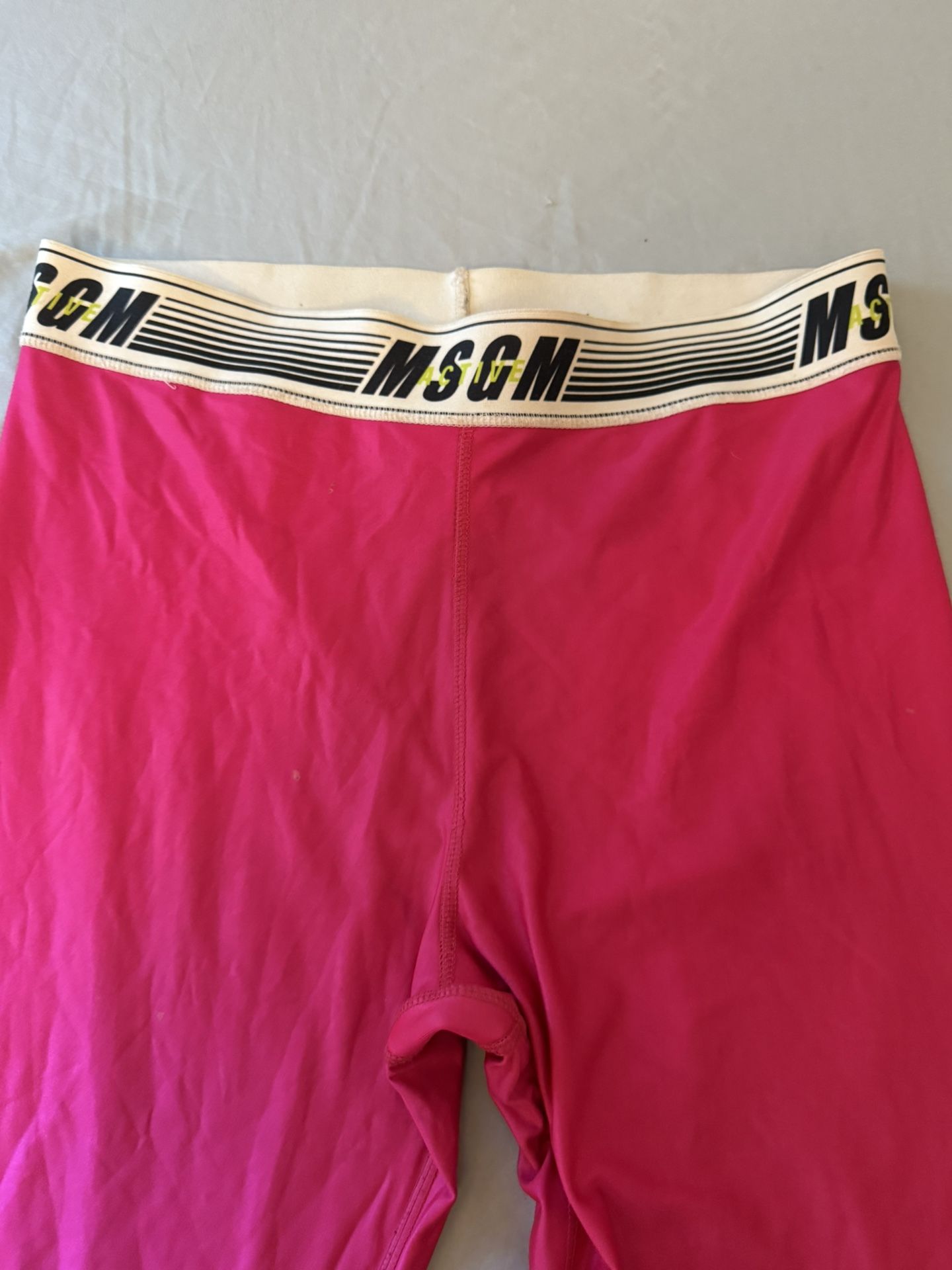 Rare MSGM DESIGNER yoga Pants