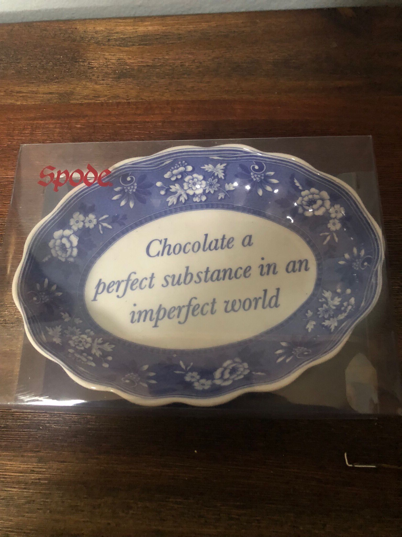 Spode Chocolate Dish In Decorative Box