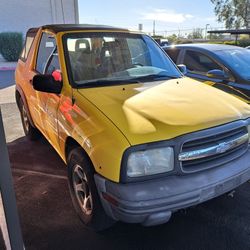 2003 Chevrolet Tracker ZR-2 4x4 With Tow Bar Low Mileage 