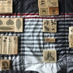 Early 2000s Stampin’ Up Rubber Stamps