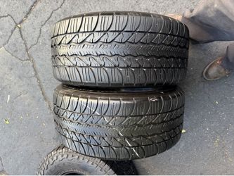 2 tires 245-50-16 bf Goodrich $140 for both mounted and balanced