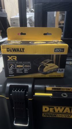 DeWalt Battery XR 3.5 AH With Charger Included.
