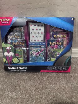 Pokémon Tsareena Ex premium collection card pack