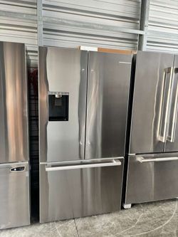 500 Series 36 in. 21.6 cu. ft. Smart Counter Depth French Door Refrigerator, Stainless Steel, External Water and Ice