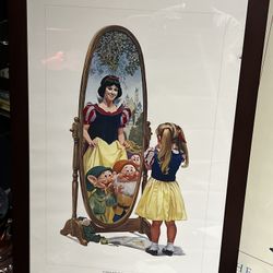 Disney Snow White Lithograph