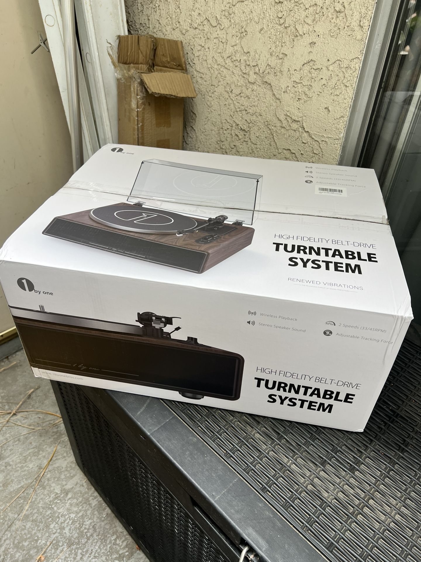 1 By One Record Player