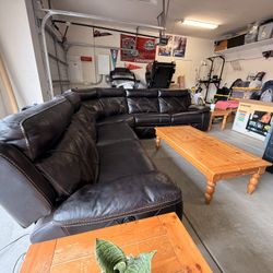 Corner Sofa + Tables For Sale - Great Condition!