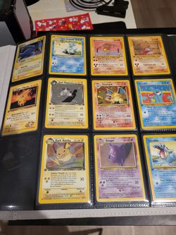 Vintage Pokémon Cards 1st Edition, Holos
