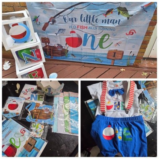 O Fish Ally One Party Decorations