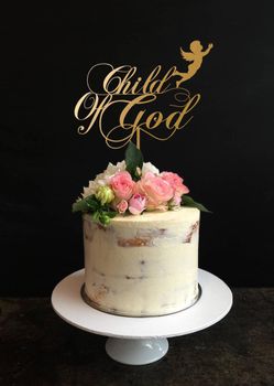 Child of God Cake Topper