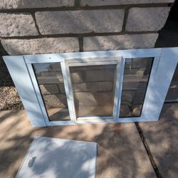 In-window Doggie Door