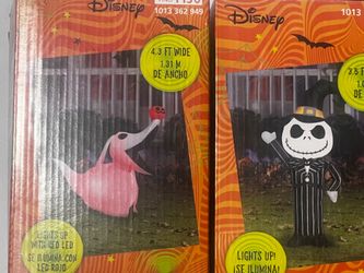 Inflatable Disney jack and zero