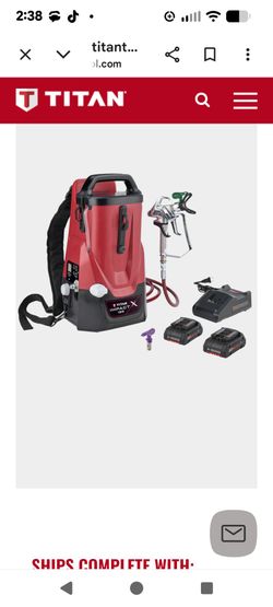 Titan backpack paint sprayer
