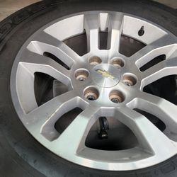 18" Chevy Rims/tires