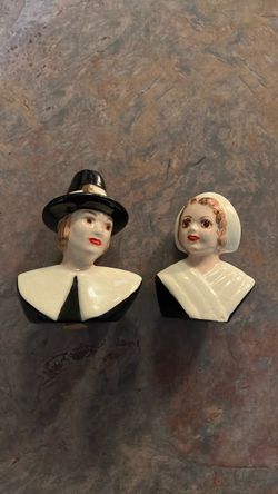 Vintage salt and pepper shakers